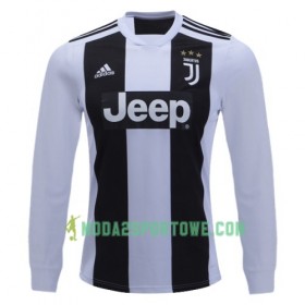 Koszulka Juventus Domowe Stroje Piłkarskie 2018/19 Długi Rękaw